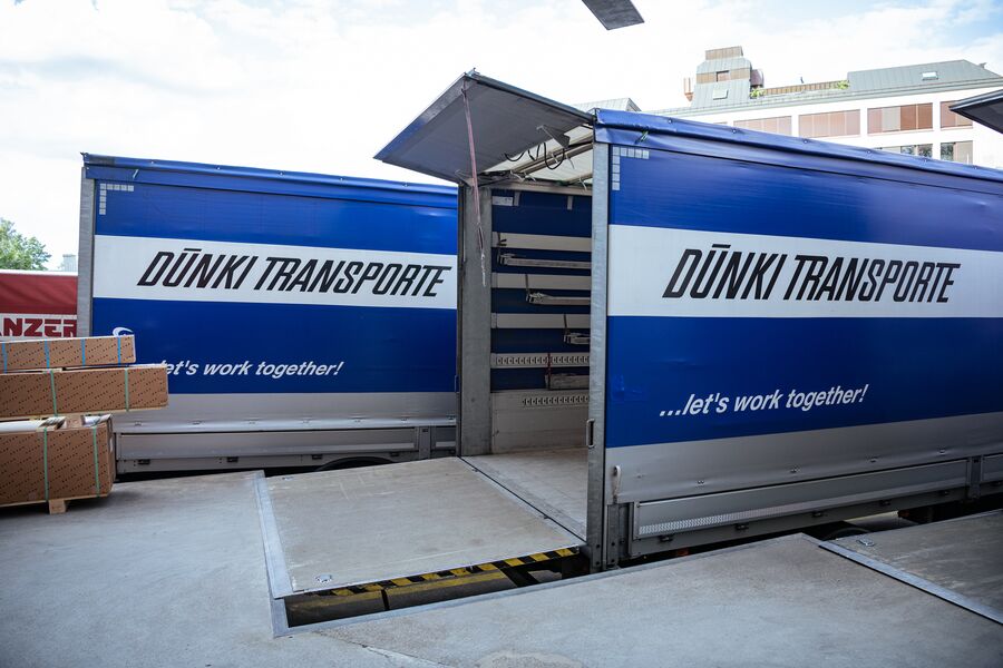 Umschlagplatz - Dünki Transporte AG - Kloten