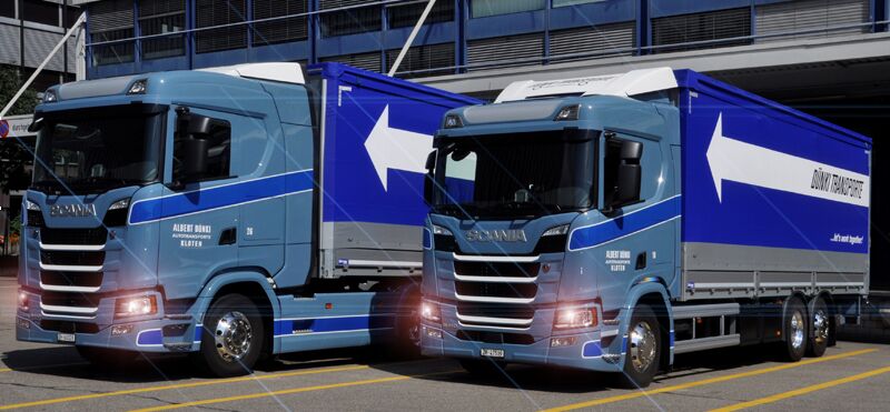 LKW - Dünki Transporte AG - Kloten